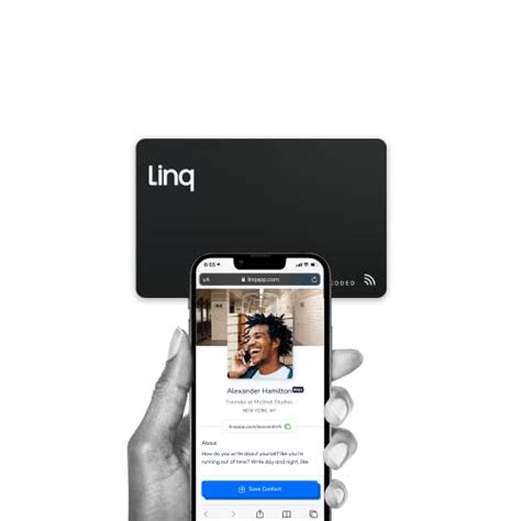 linq nfc business card|linq business card.